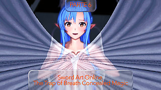 Sword Art Online The Trap of Breath Concealed Magic PARTE 6