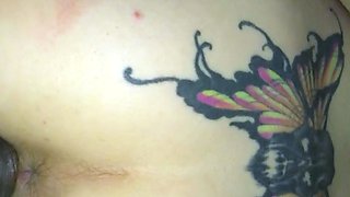 Stacy Snake Brunette Interracial Anal Foursome