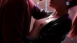 Leather & Neon - Her Whisper Lost in Electric Pleasure
