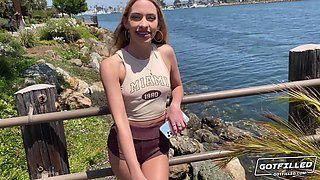 Gotfilled cumming up in khloe kapri