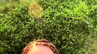 Natalia Forrest - Broken Down Car Blowjob