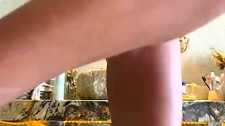 Naked Monika Fox Posing And Masturbating In Bathroom