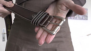 Exciting Belt Fitting with a Linen Skirt, Part 2, Lady Victoria Valente