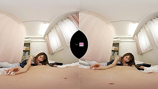 Japanese Student POV Fantasy Unlocks Virtual Erotic Passion Play