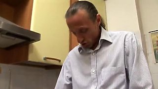 Mature Lady Anal Fucking with Hairy Pussy and Cum in Mouth