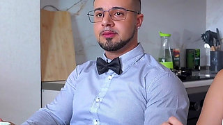 Young Asian Wife and Her Husband in Awkward Swinger Threesome with Nicole Murkowski!