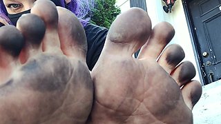 Blonde emo amateur solo masturbation