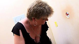 Glory Hole Blowjobs and Brunettes