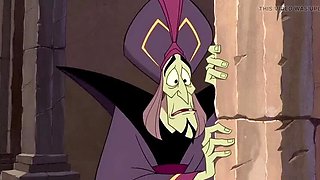 Princess Jasmine Facesitting Aladdin - Cuckold Jafar Jerks Small Penis - Hentai Parody Porn