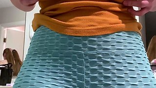 Brunette amateur homemade webcam ass