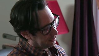 Sexy black-haired cheerleader wants a deep blowjob