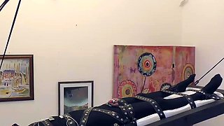 Blowjob and handjob from slutty amateur blonde