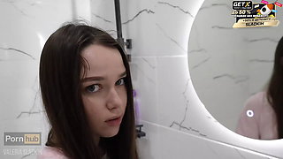Caught Stepsister Masturbating. She Didn't Expect to Be Fucked by Two Cocks.v...