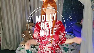 Delicious Busty Redhead Swallowing Dick