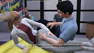Torrid Teenage Volunteers Herself To Get Ravaged In The Culo For Education - sims four - 3 DIMENSIONAL toon