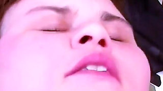 Extremely fat gets masturbated by stranger's pussy and then gets fucked