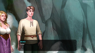 Wal - 17-18 - Missionary Sex in Cave with Sexy Teen Skinny Blonde with Huge Melons, Creampied with Monster Cock