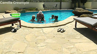 Orgy in The Swimming Pool