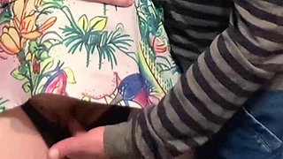 This Girl Let Me Rub Her Pussy in Public