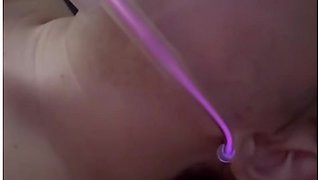 Shock Bdsm Ftm Trans Man Nipples High Voltage Electricity Neon Bulb