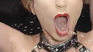 Sexy Cougar with Big Tits in Cum and Piss in Mouth Ggg John Thompson