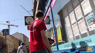 HUNT4K: Lady Dee has hot vacations on my dick for money