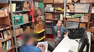 Wrex Oliver fucks skinny teen Emma Hix in office