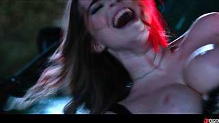 Codi Vore's Wild Blonde Passion Explodes in Outdoor Heat