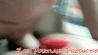 Zoey Portland Proving She Is Not a Hot Lesbian MILF but a Hot Bisexual Stepmom Next Door!! She Has a Crush on Comatozze Cums Har