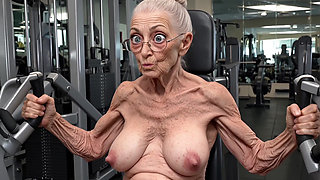 Old Ladies in the Gym