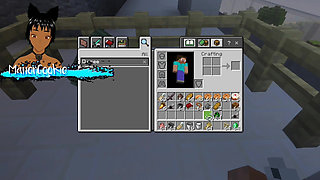 Minecraft Bedrock Girl Mobs - Lets Play Some Minecraft with Some Hot Girls