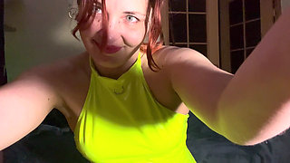 Plastic Bag Domination in Latex Minidress POV