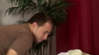 Cuckold saw his lovely wife gagging on a humongous black dick