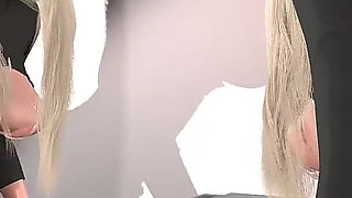3D Porn Fucking a Hot Cute Blonde Busty Babe