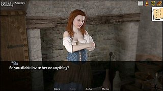 3d evil nun, cartoon queen, cartoon new