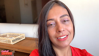 Threesome with Unfaithful Bride Opening All Holes