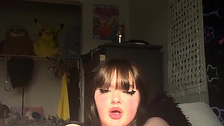 Stacked brunette goes solo toys and masturbation