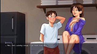 Housework with Stepmom Day 02 Summertime Saga Gameplay Video