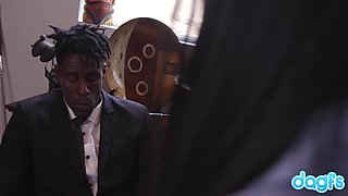 DAGFS - Smallish Chinese Cindy Starfall Takes Thick Black Pipe For An Conversation