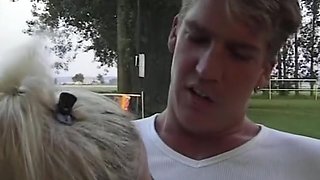 Diana Kaiser, Brandy Canyon And Horst Baron - Young Slut Cant See Anything, Just Feel Hard