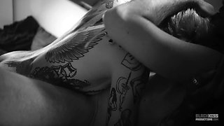 Beka swallows everything. Deep.