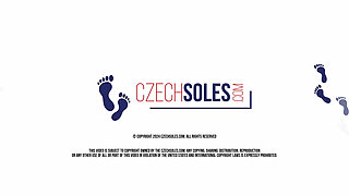 Yelena's Morning Bare Feet Routine