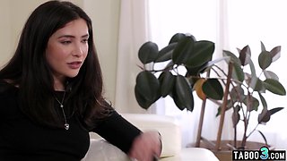 Journalist making interview on a TS dick