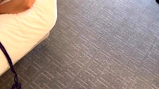 Cuckold Husband Watches Girl's Public Threesome and Joins In