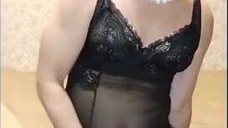 Julie rides her dildo and cums
