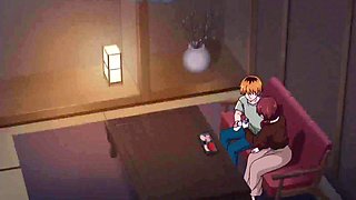 Busty MILF rides a dick of a teen guy after hot oiled massage