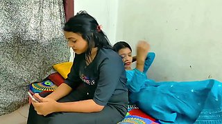 finest Threeway Fuck-fest 2025 :- Rahul nailed his girlfraind and wifey on the same sofa, 3some lovemaking liked together