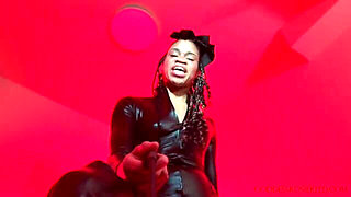 Beat Your Balls and Eat It - Ebony Femdom Goddess Rosie Reed CBT and Cum Eating Instruction Domination POV - Standard Definition