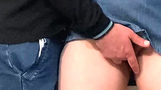 Wow!!! Perv Stranger's Hand in My Sexy Panties