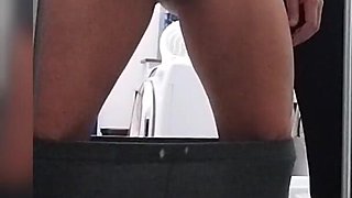 I Get a Handjob From My Neighbor with Her Finger in My Ass and I Cum in a Real Amateur Way